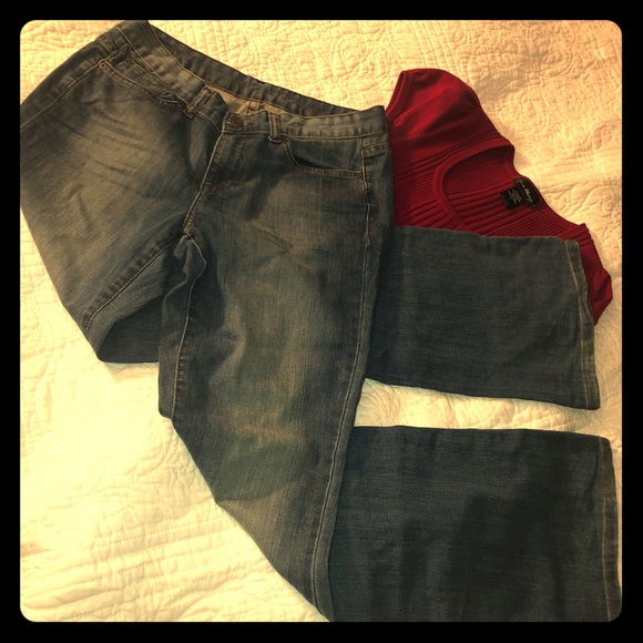 Calvin Klein bootcut jeans - Picture 1 of 8